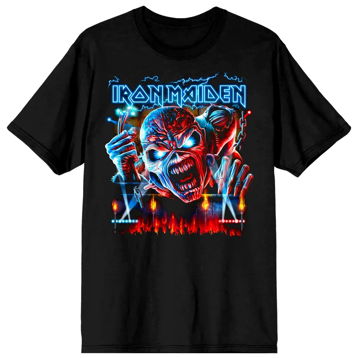 Iron Maiden 3D 2026 Tour Tee front