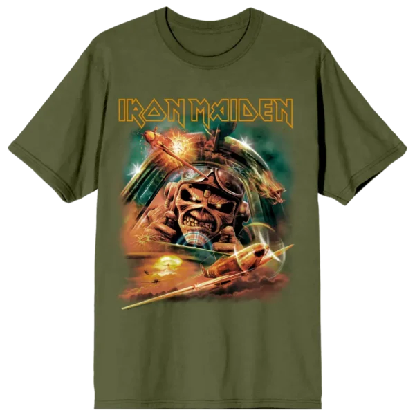 Iron Maiden Aces High 2026 Tour Tee front