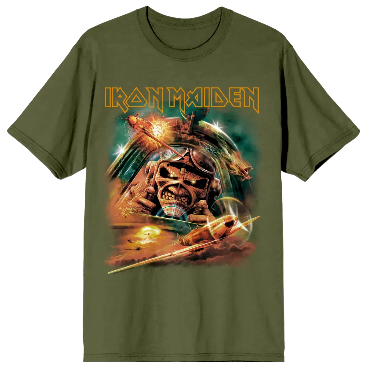 Iron Maiden Aces High 2026 Tour Tee front