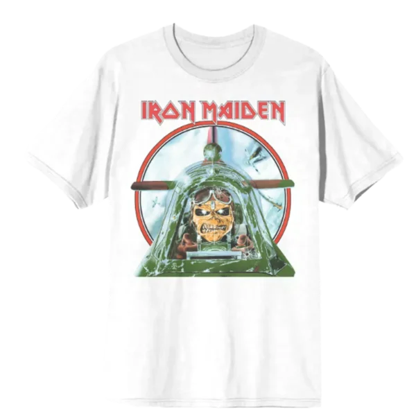Iron Maiden Aces High Live After Death 40th Anniversary Tee