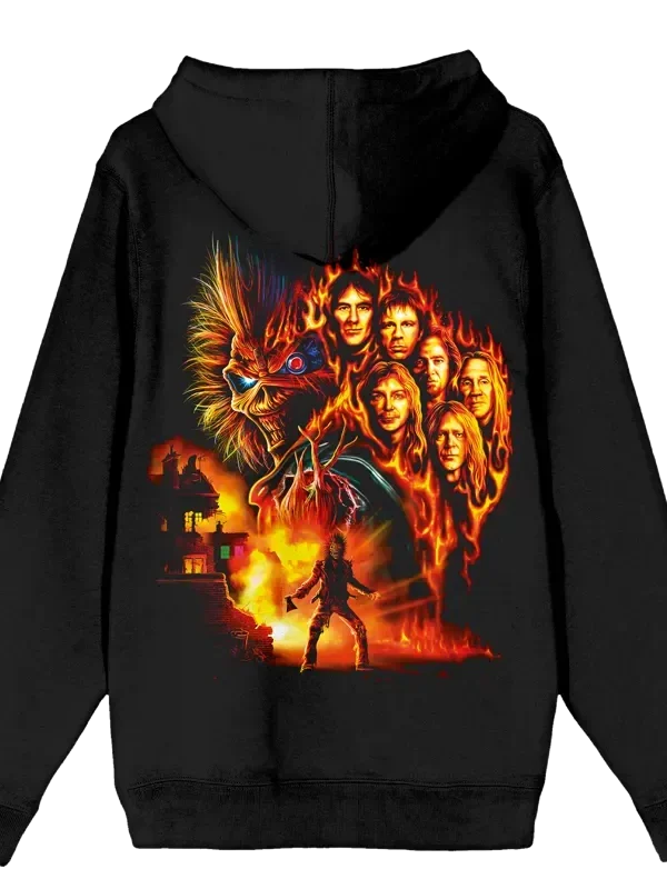 Iron Maiden Burning Ambition Hoodie