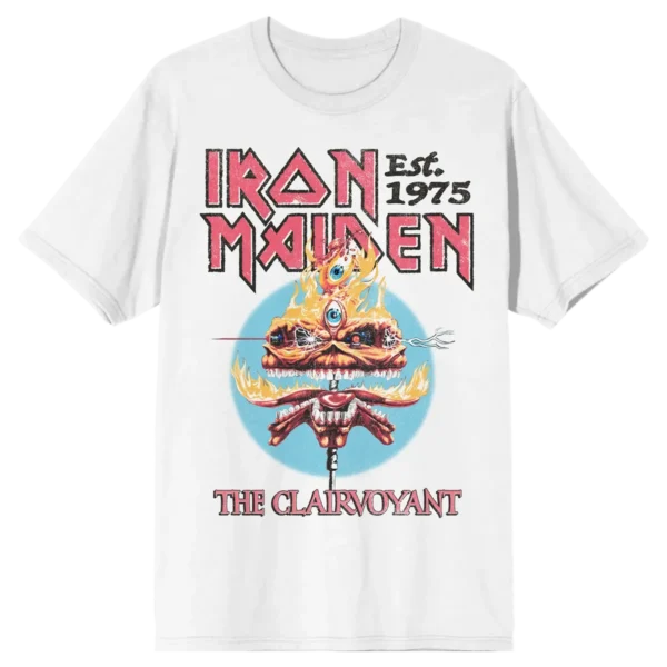 Iron Maiden IM50 The Clairvoyant Tee front