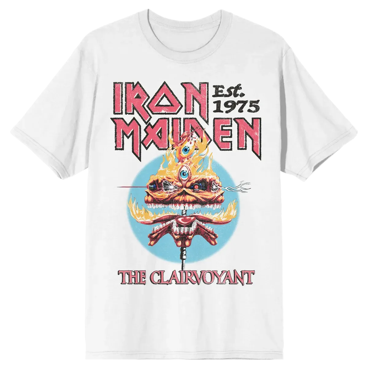 Iron Maiden IM50 The Clairvoyant Tee front