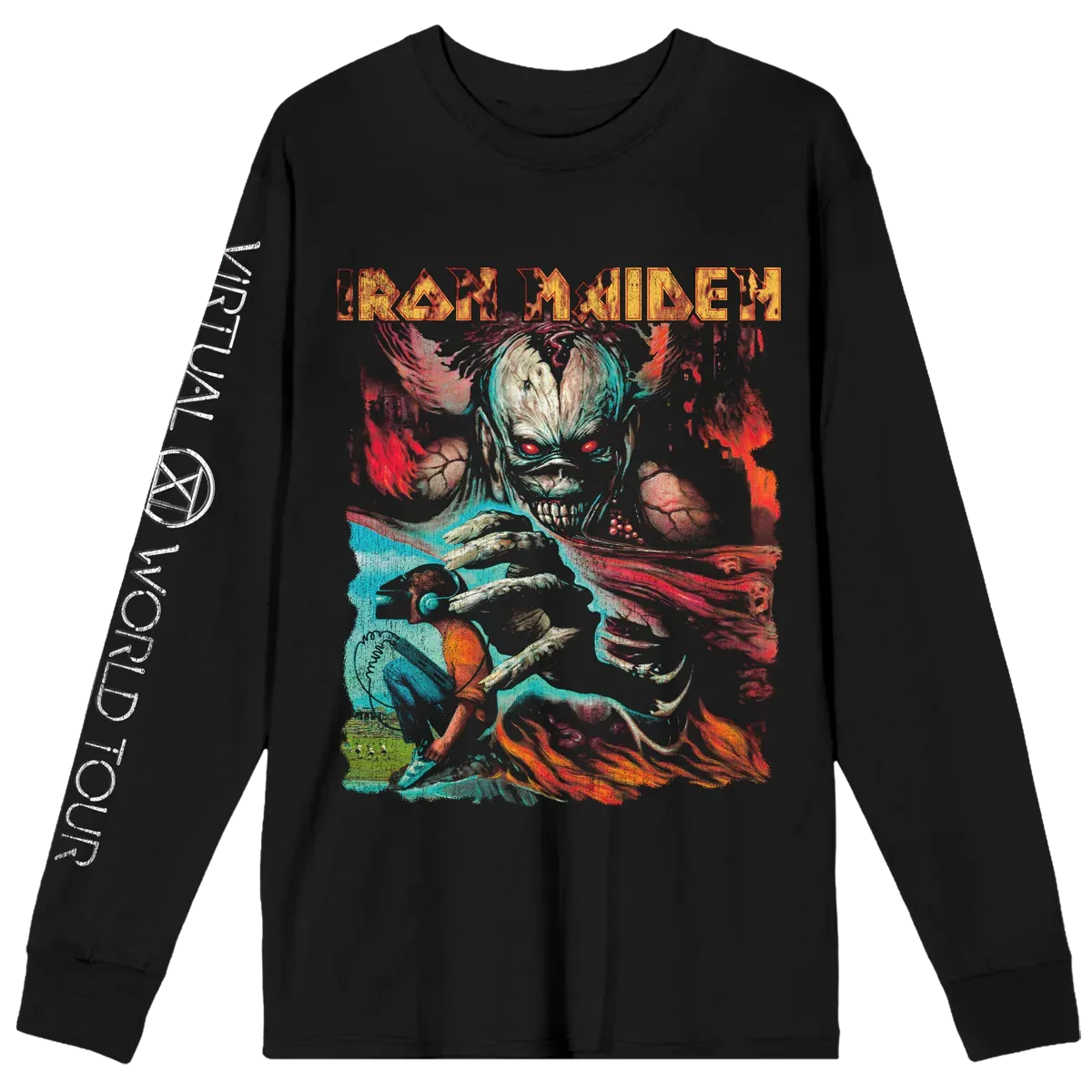 Iron Maiden IM50 Virtual XI Longsleeve Tee