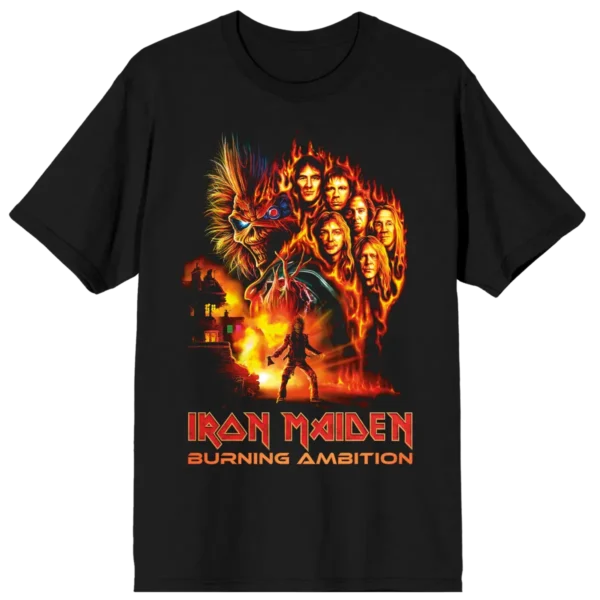 Iron Maiden Iron Maiden Burning Ambition Tee