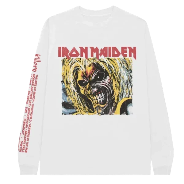 Iron Maiden Killers 45 Axe Longsleeve Tee