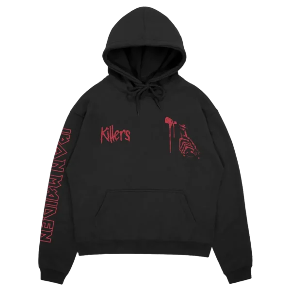 Iron Maiden Killers 45 Scream For Mercy Hoodie front