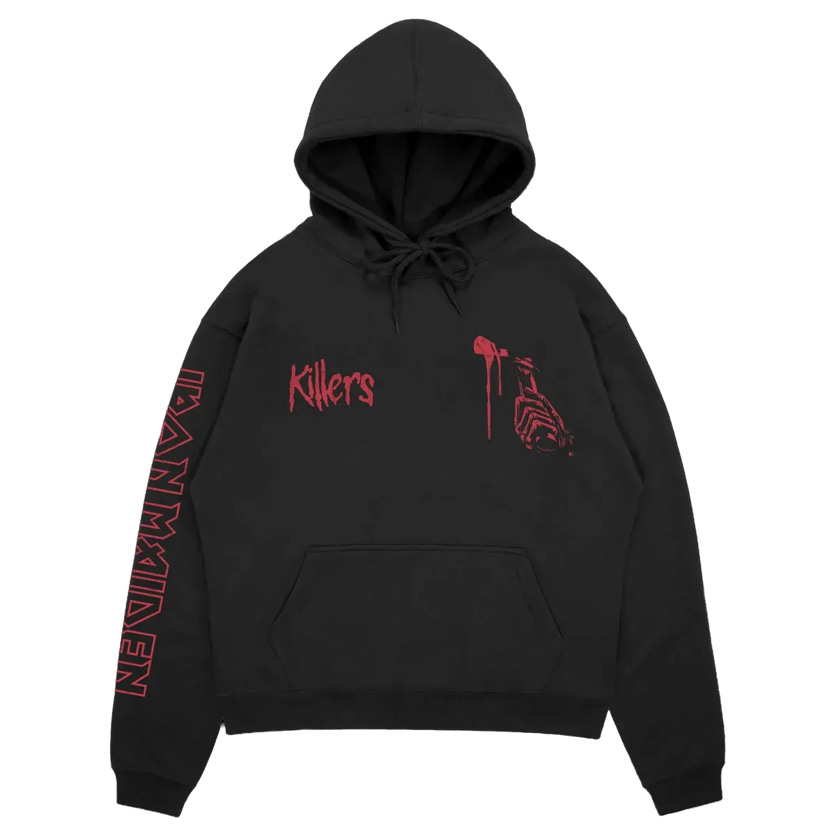 Iron Maiden Killers 45 Scream For Mercy Hoodie front