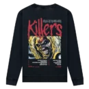 Iron Maiden Killers 45 Tracklist Vintage Sweatshirt back