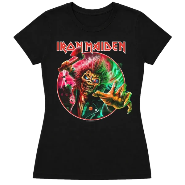 Iron Maiden Ladies Run For Your Lives 2026 Tour Tee
