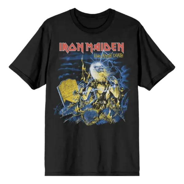 Iron Maiden Live After Death 40th Anniversary Tee