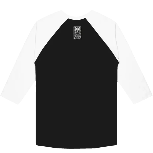 Iron Maiden Number of the Beast Vintage Baseball Tee back