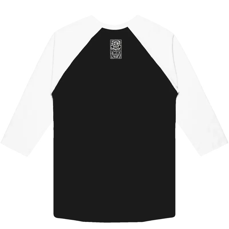 Iron Maiden Number of the Beast Vintage Baseball Tee back