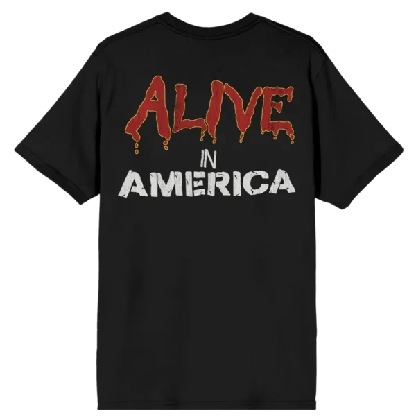 Iron Maiden Purgatory Alive in America Vintage Tee