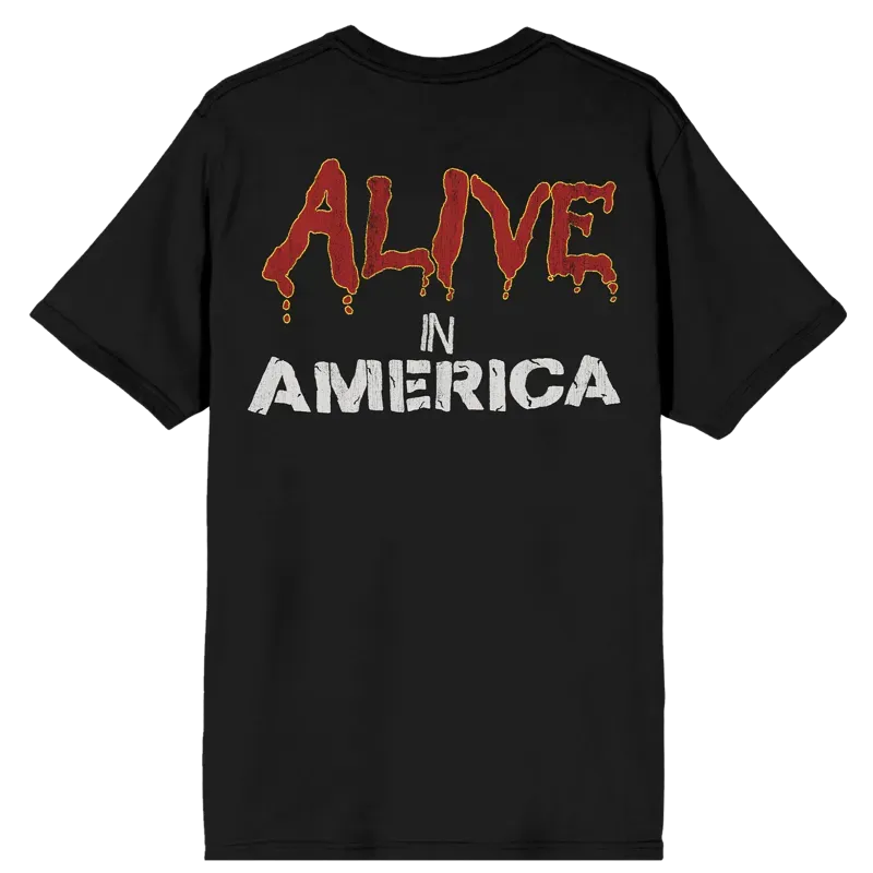 Iron Maiden Purgatory Alive in America Vintage Tee