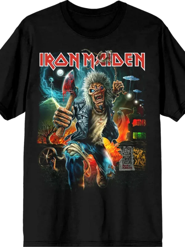 Iron Maiden Run For Your Lives 2025 Tour Tee