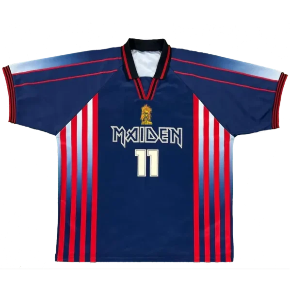 Iron Maiden Run For Your Lives Tour Football Shirt