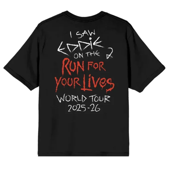Iron Maiden Run For Your Lives Tour Kids Tee