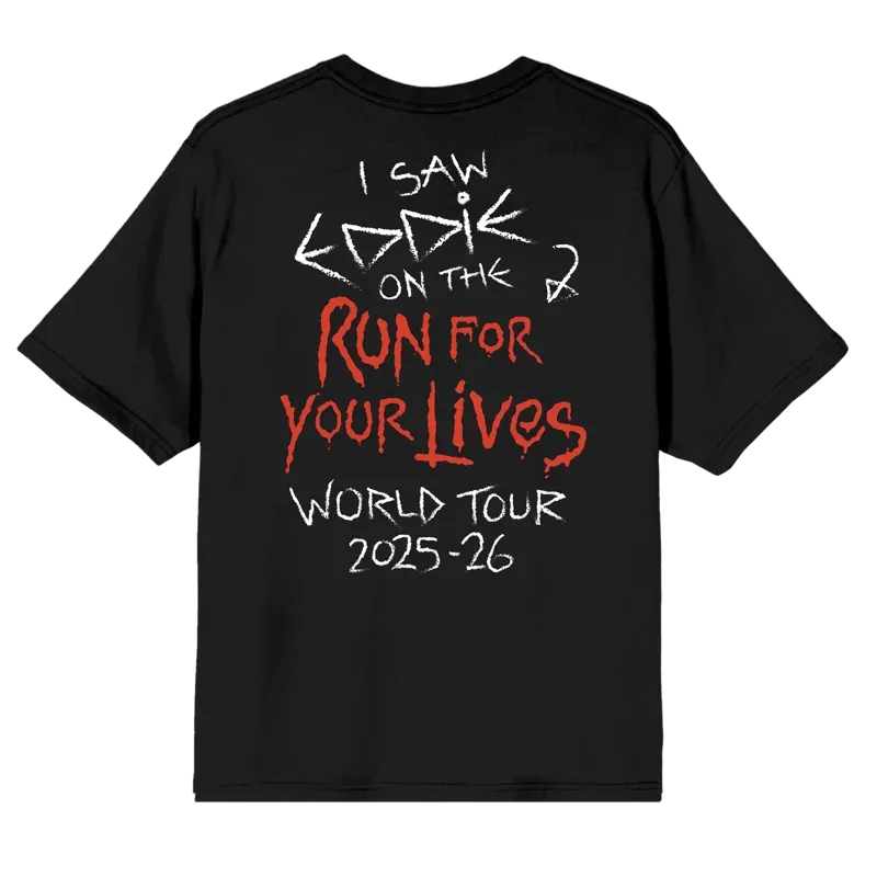 Iron Maiden Run For Your Lives Tour Kids Tee