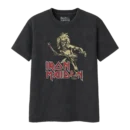 Iron Maiden Sanctuary Eddie 1980 Tour Vintage Black Tee