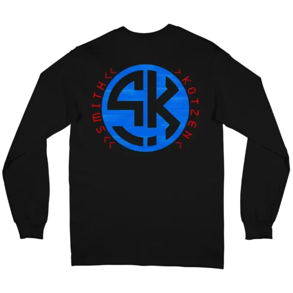 Iron Maiden Smith Kotzen Black Light White Noise Longsleeve back
