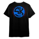Iron Maiden Smith Kotzen Black Light White Noise Tee back