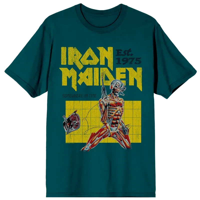 Iron Maiden Some Green In Time Tee