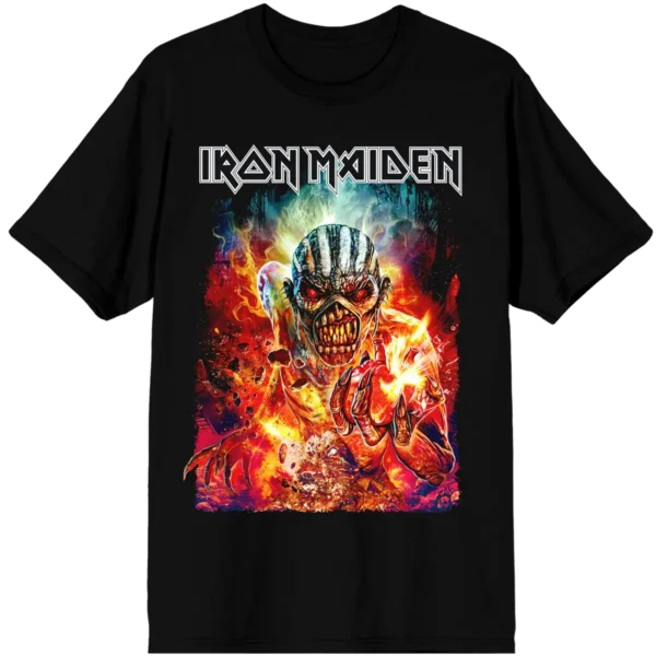 Iron Maiden The Book Of Souls 10 Year Anniversary Tee