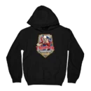 Iron Maiden Trooper Label Black Pullover Hoodie