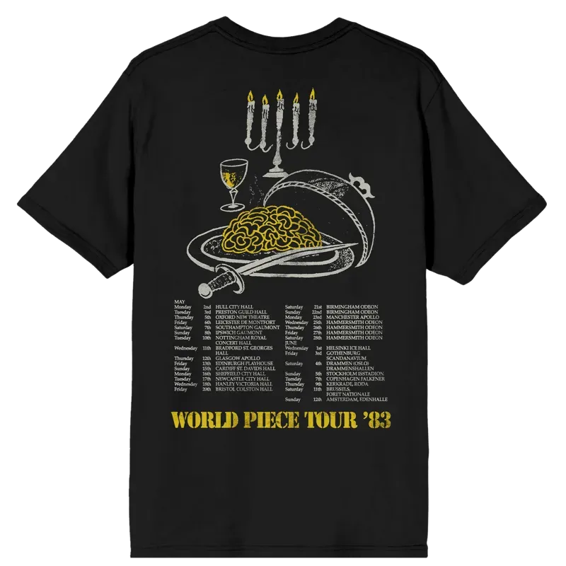 Iron Maiden Vintage World Piece Tour Tee