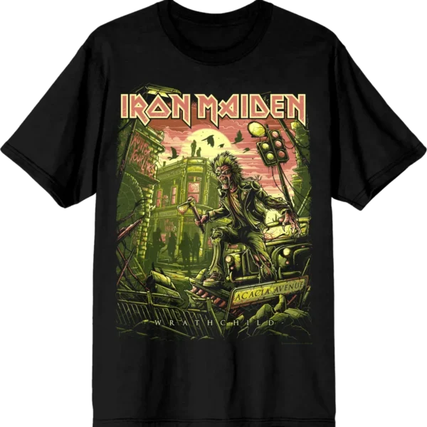 Iron Maiden Wrathchild Rue Morgue 2025 Tour Tee