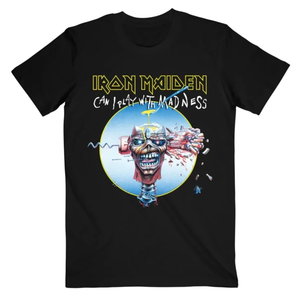 Iron Maiden Legacy Collection Can I Play With Madness Tee