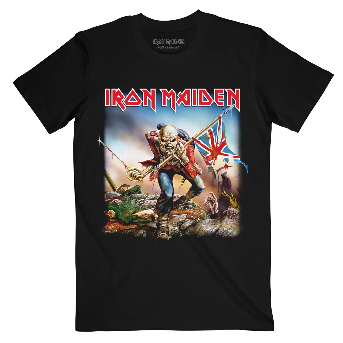 Iron Maiden Legacy Collection Trooper Tee front