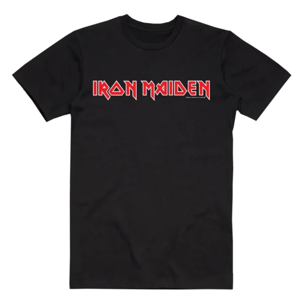 Iron Maiden Logo Black Tee