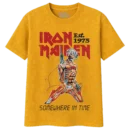 Iron Maiden Somewhere in Time Vintage Gold Tee