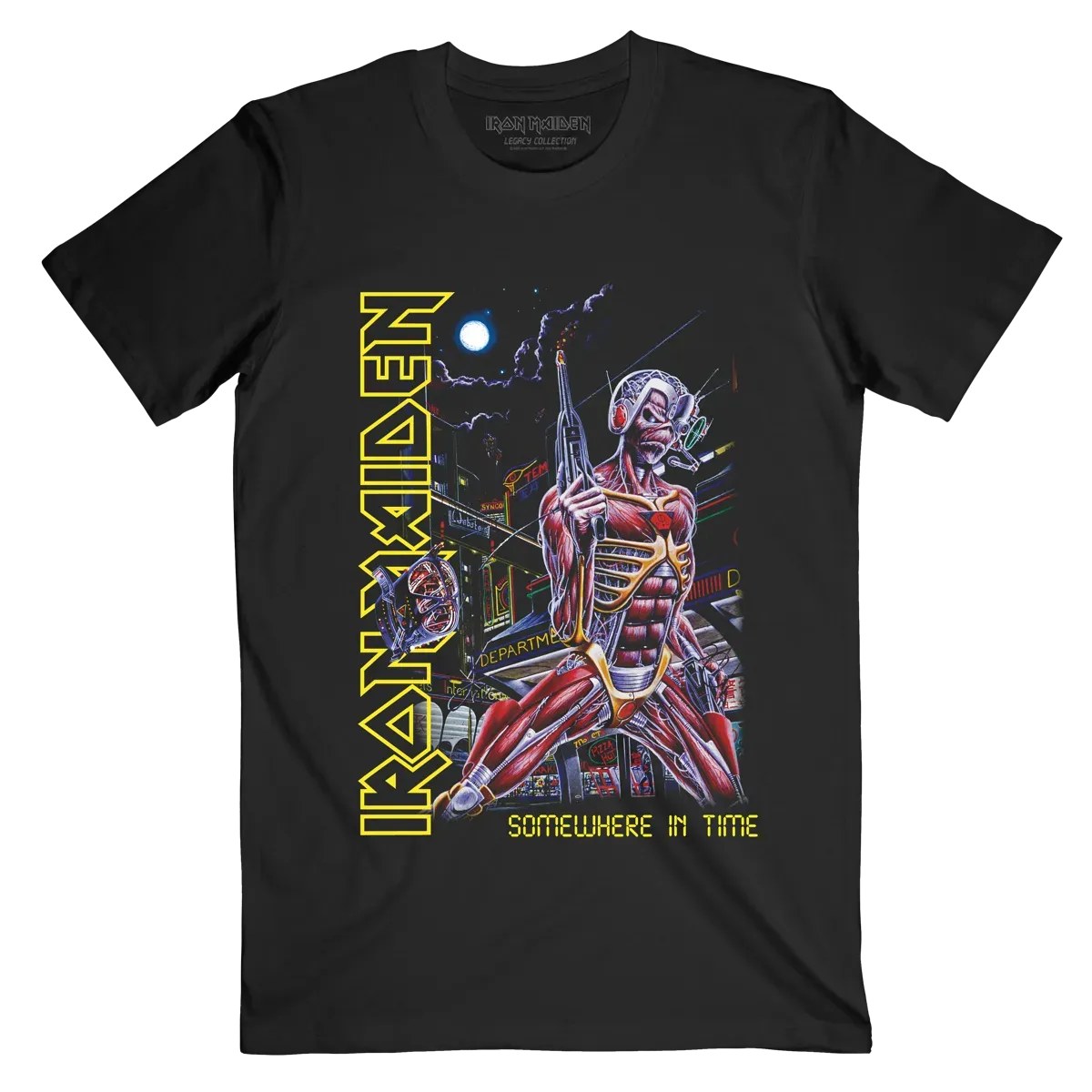 Iron Maiden Legacy Collection Somewhere in Time Album Tee