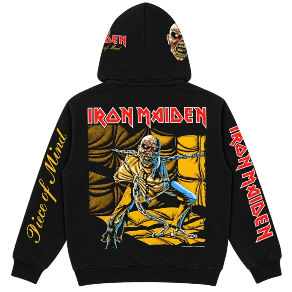 Iron Maiden Piece Of Mind Deluxe Pullover Hoodie