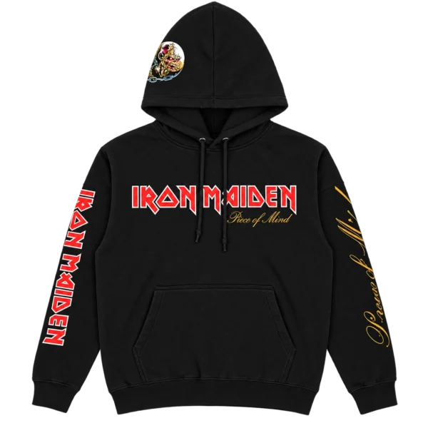 Iron Maiden Piece Of Mind Deluxe Pullover Hoodie