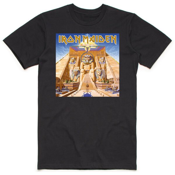 Iron Maiden Powerslave Album Tee Black