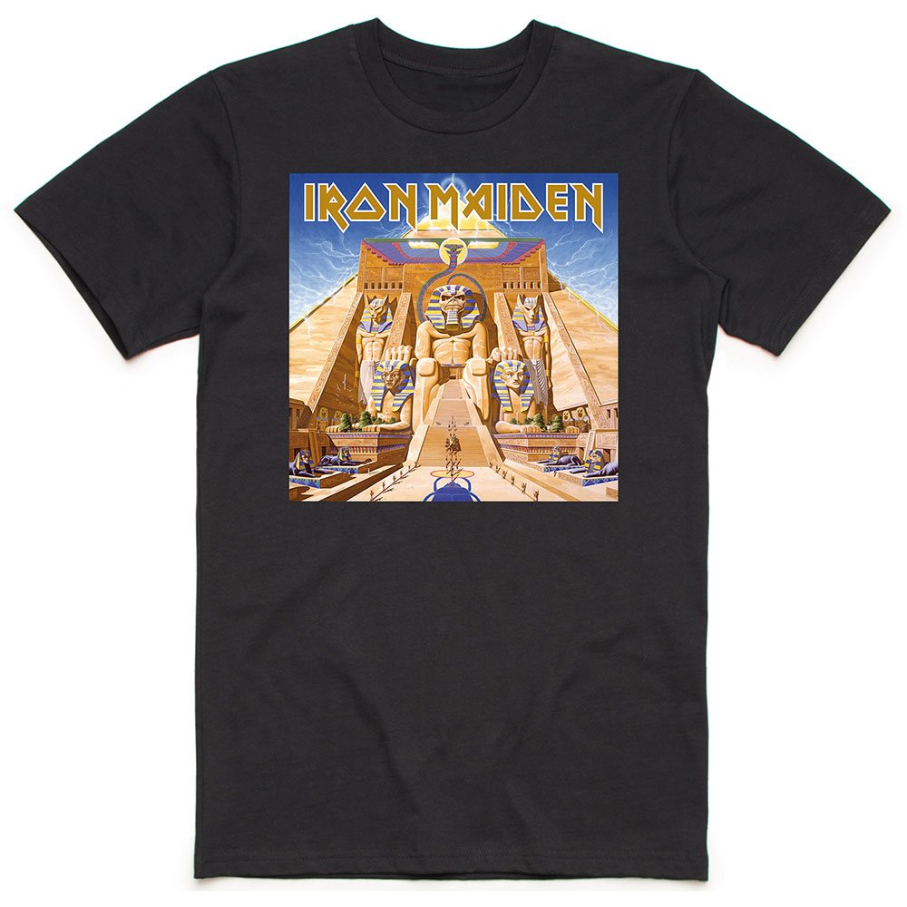 Iron Maiden Powerslave Album Tee Black