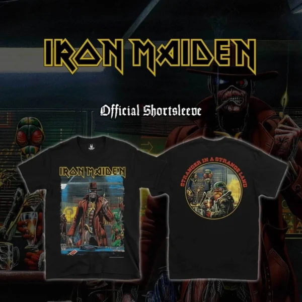 Iron Maiden - Stranger In A Strange Land - Shortsleeve Shirt
