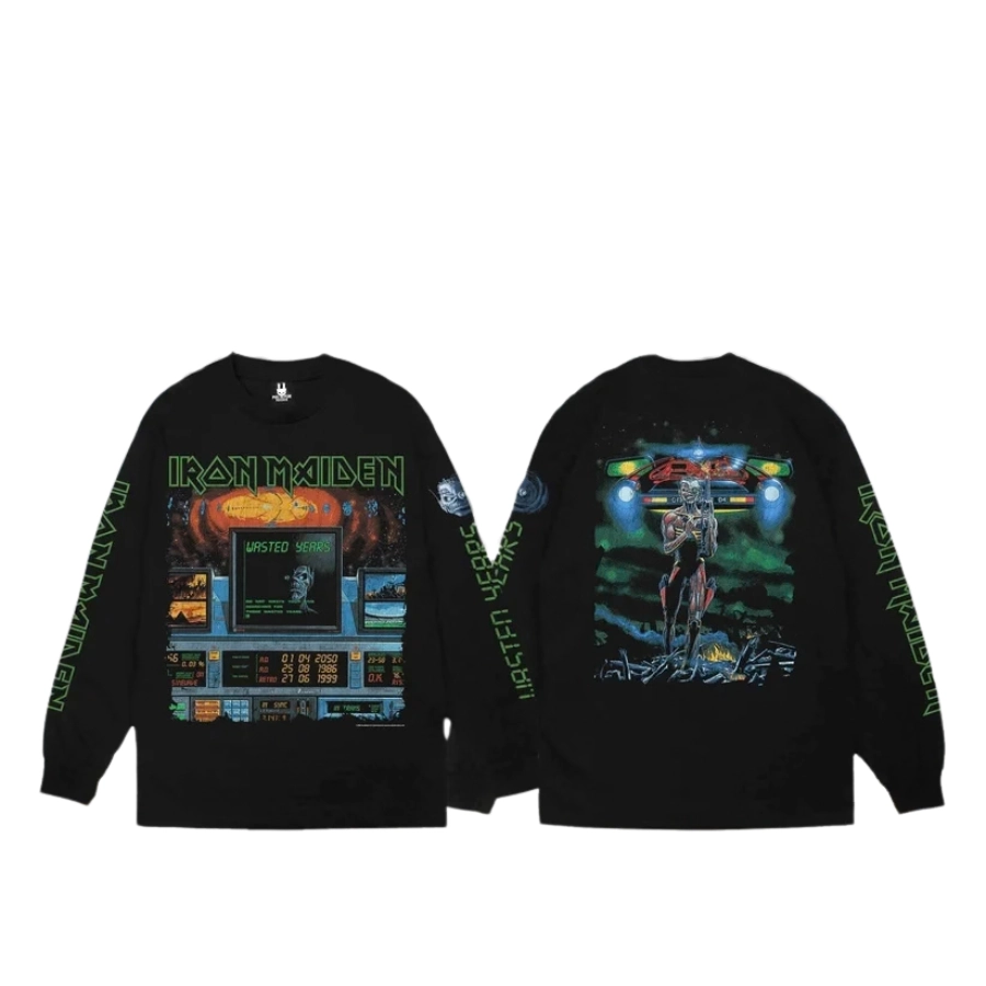 Iron Maiden - Wasted Years - Longsleeve Shirt