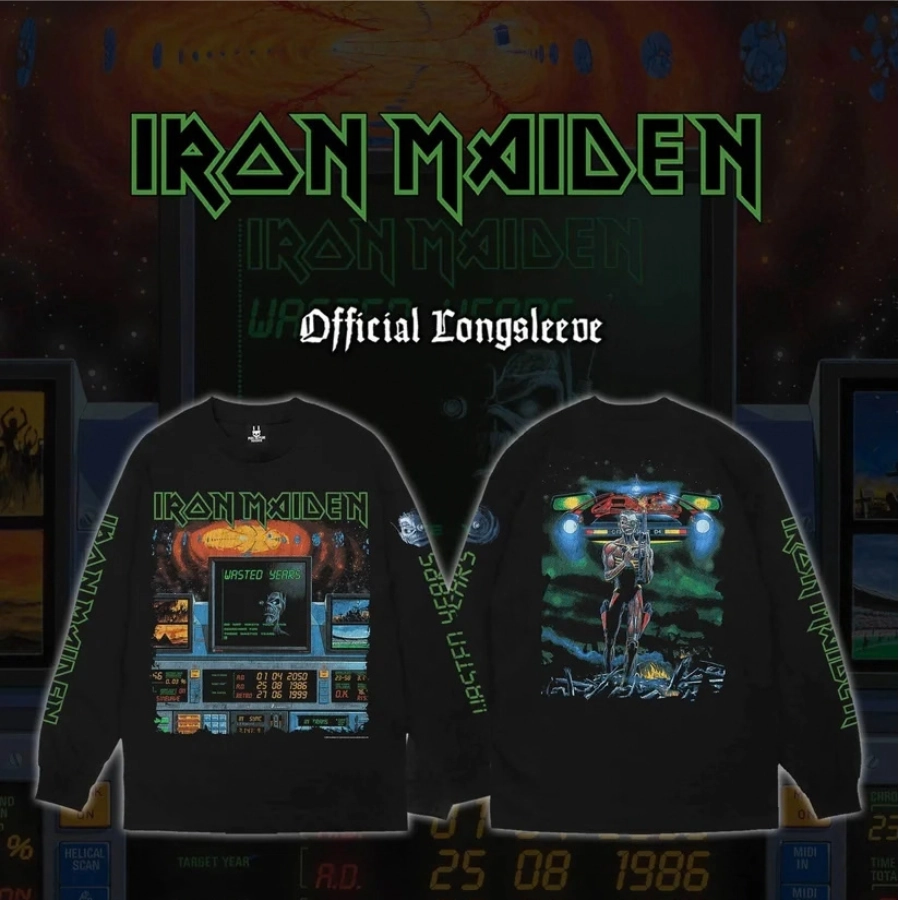 Iron Maiden - Wasted Years - Longsleeve Shirt