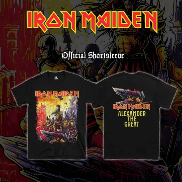 Iron Maiden - Alexander The Great - Shortsleeve Shirt